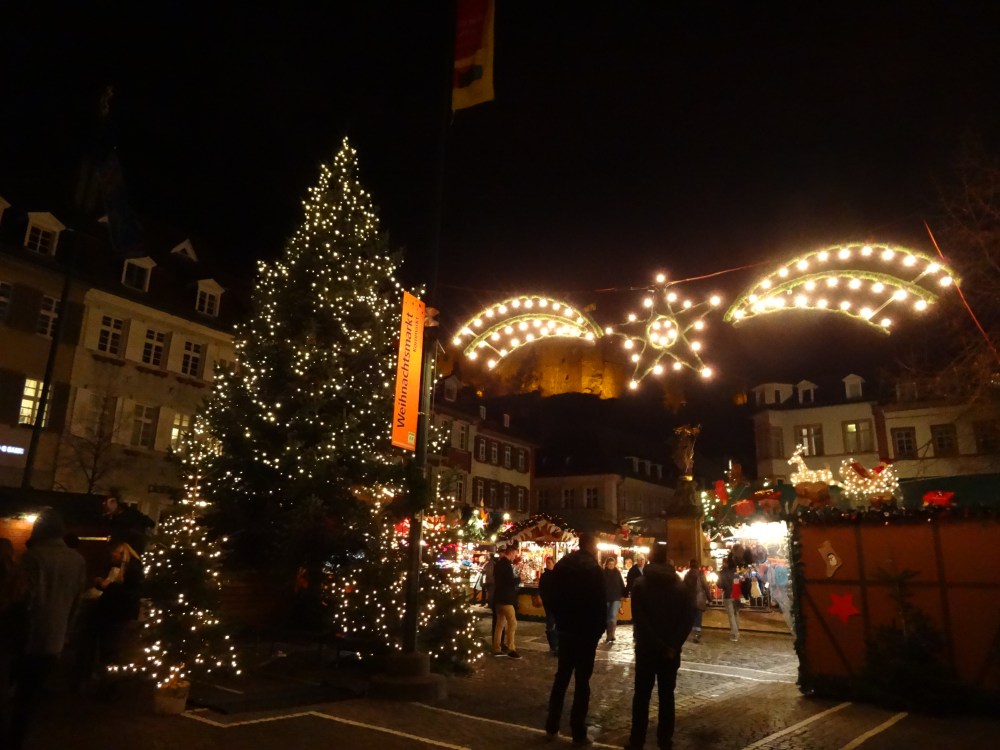 Heidelberger Weihnachtsmarkt – Kornmarkt