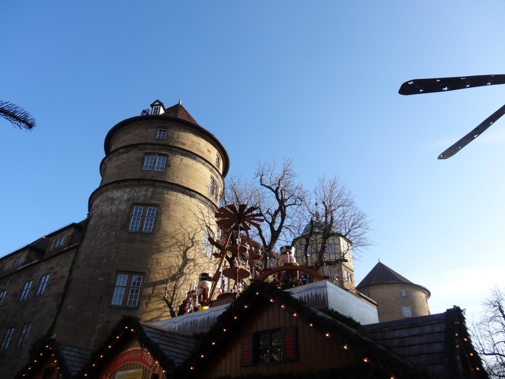 Stuttgart Altes Schloss and Weihnachtsmarkt
